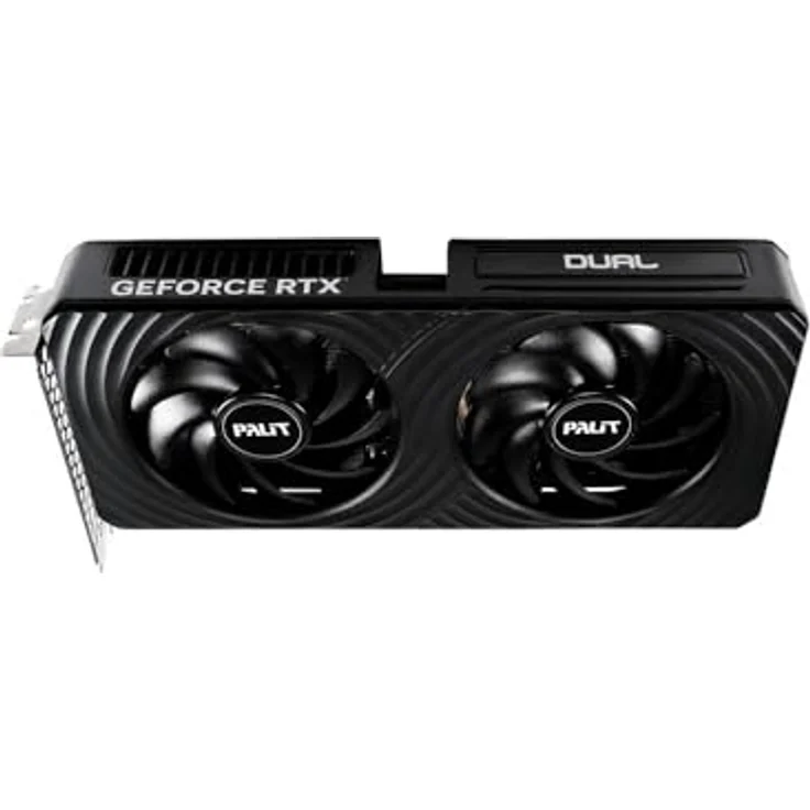 XpertVision Palit RTX5050 DUAL, Grafikkarte mit 8GB GDDR6, HDMI und 3x DisplayPort, bis zu 7680x4320 Pixel, aktives Kühlsystem mit zwei Lüftern – Bild 3