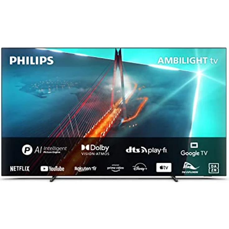 PHILIPS OLED TV Ambilight 4K 48OLED708/12 – Bild 1