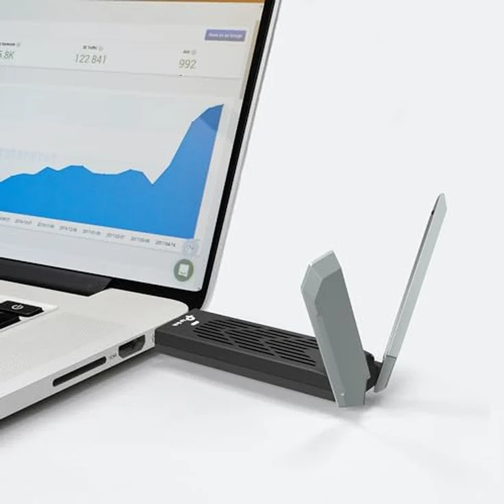 TP-Link Archer TBE400UH Wi-Fi 7 WLAN Stick für PC, BE6500 Tri-Band USB WLAN Adapter mit Hochleistungsantenne, MU-MIMO, WPA3, USB 3.0, nur Kompatibel mit Windows 10/11 – Bild 5