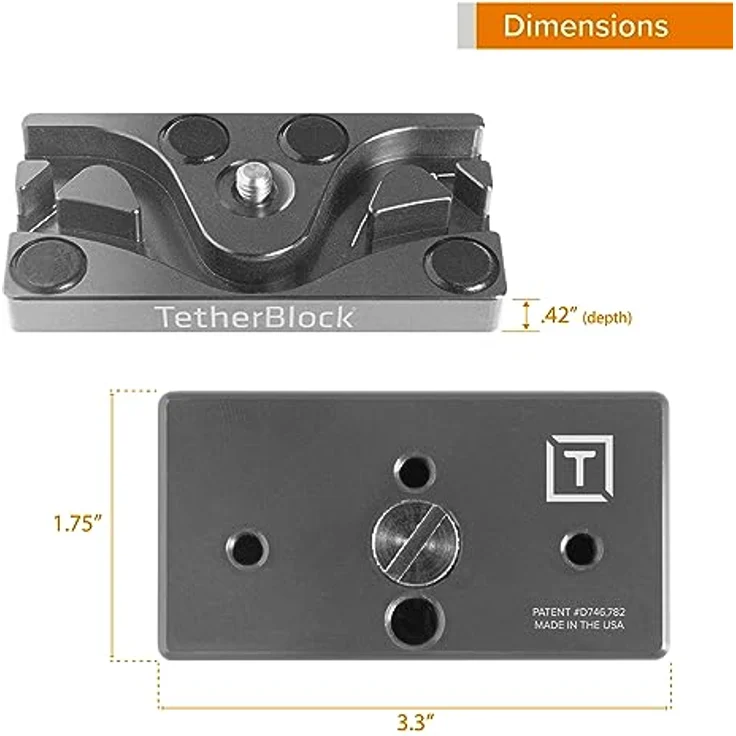 FEISOL tetherblock Multi Kabel Montageplatte – Bild 4