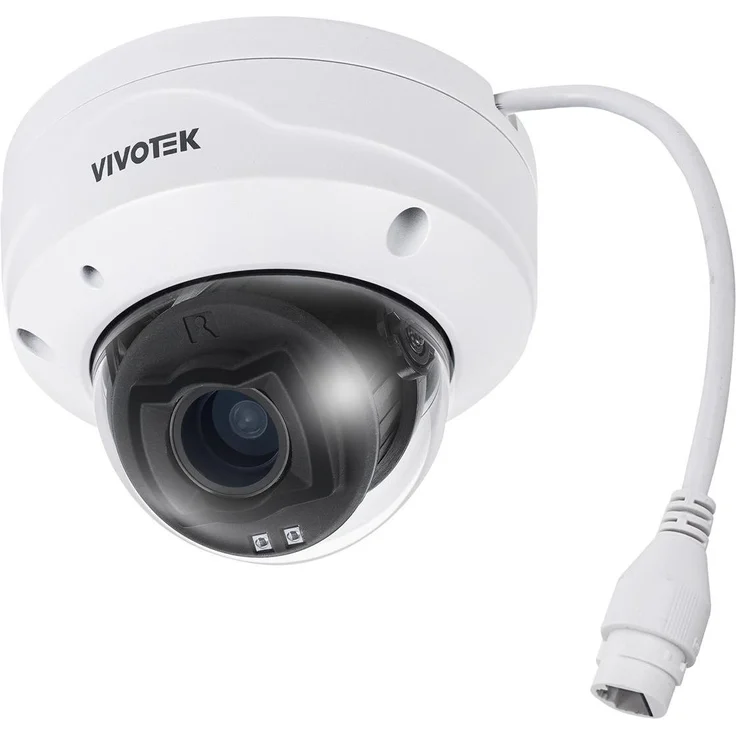 Vivotek FD9383-HTV, 5MPx IP-Kamera mit T/N IR, PoE, IP66, 2560 x 1920 Pixels, Weiß, Smart VCA und WDR Pro