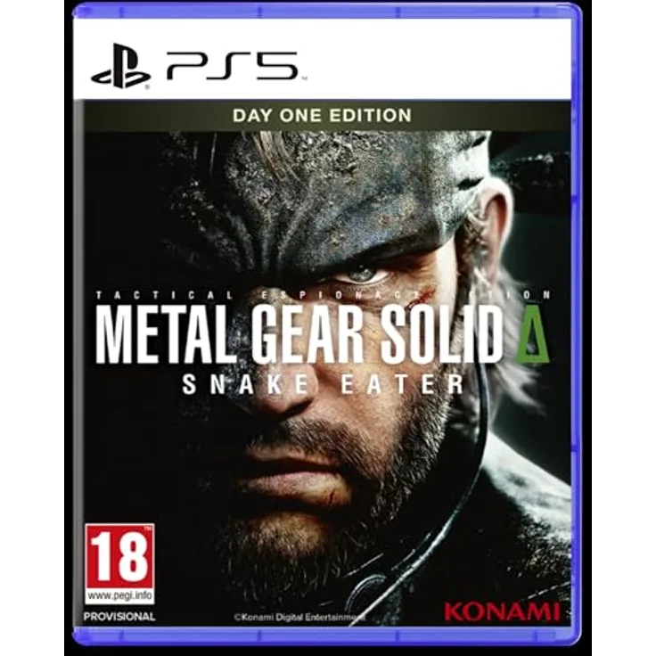 KONAMI Metal Gear Solid Delta Snake Eater Deluxe Edition - PS5, Gameplay mit Überlebensstrategien und täuschender Tarnung, 1960er Jahre Setting