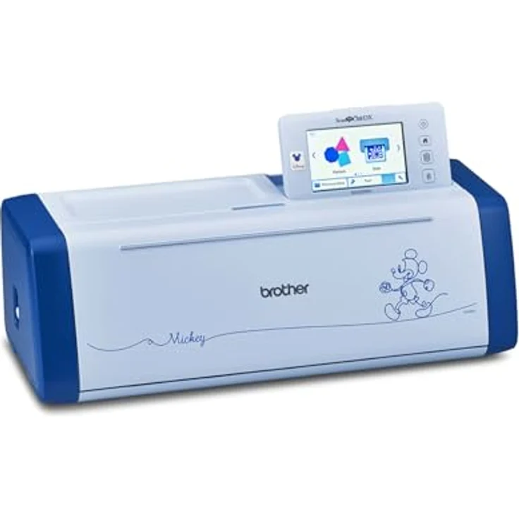 Brother ScanNCut SDX2250 Disney, Schneideplotter mit integriertem Scanner, 1485 Designs, WLAN, automatisches Rollmesser, für Materialien bis 3 mm Dicke – Bild 2