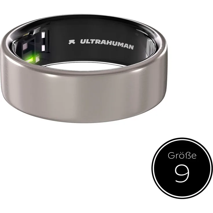 Ultrahuman Activity Tracker Ring AIR, Fitness-Tracker mit präziser Biomarker-Messung, Größe 9