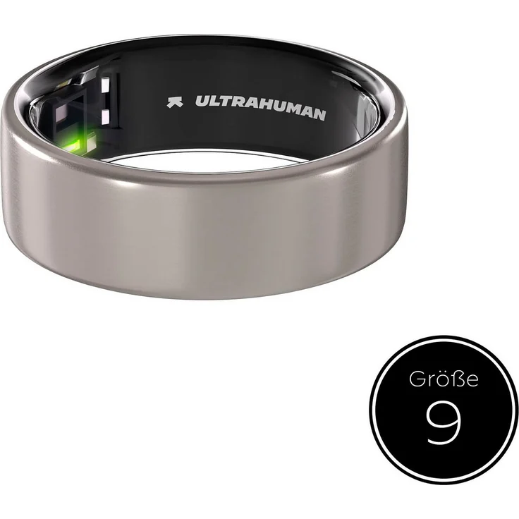 Ultrahuman Activity Tracker Ring AIR, Fitness-Tracker mit präziser Biomarker-Messung, Größe 9