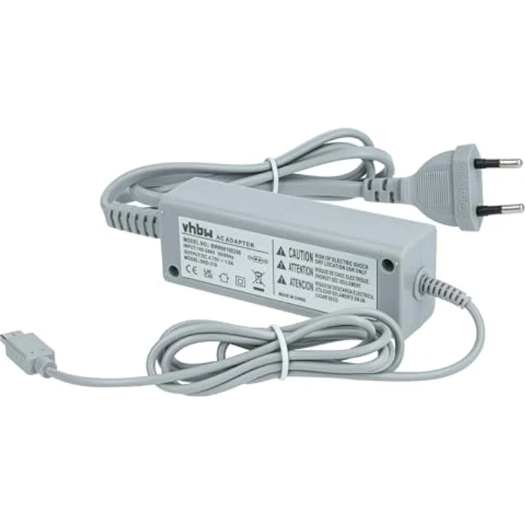 vhbw Ladegerät Netzteil passend für Nintendo Wii U GamePad - Ladekabel – Bild 8