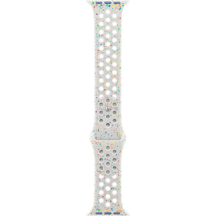 Apple Smartwatch-Armband Nike Sportarmband, Belüftetes Design mit recyceltem Fluorelastomer, bunt