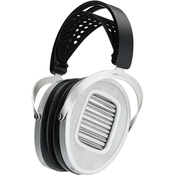 HIFIMAN ANANDA unveiled, Kabelgebundener Hifi-Kopfhörer mit offenem Design, 5 Hz - 55 kHz Frequenzbereich, 22 Ohm Impedanz, Silber – Bild 1
