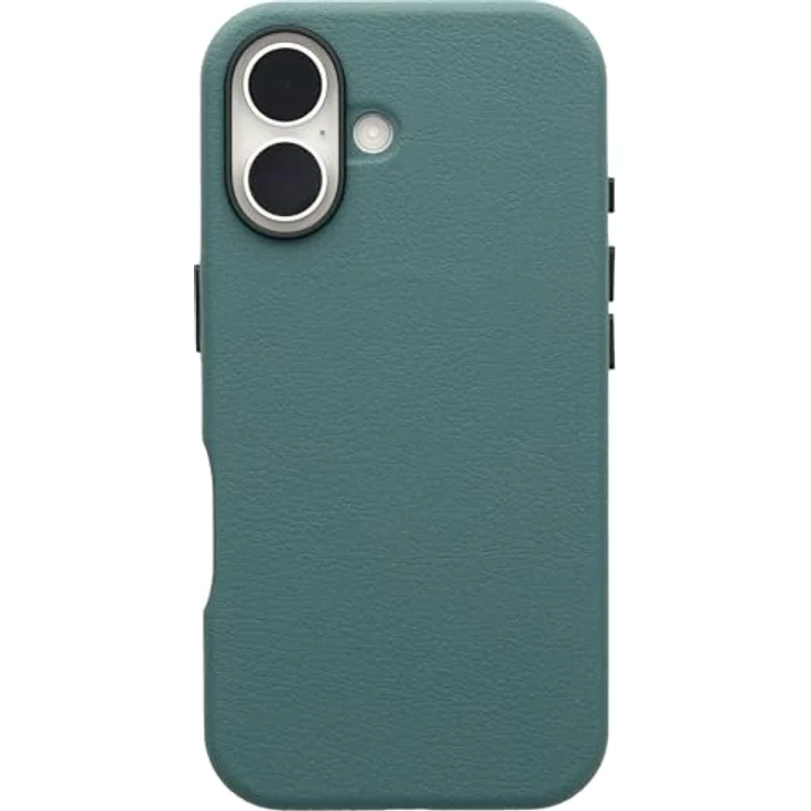 OtterBox Symmetry Series Cactus Leather MagSafe Hülle für iPhone 16, stoßfest, sturzsicher, dünne Schutzhülle, 3X getestet nach Militärstandard, Grün – Bild 2