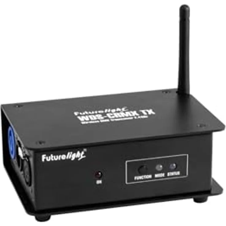 FutureLight WDS-CRMX TX, Drahtlos-DMX-Transceiver für Lichtsteuerung, flexible Anwendungen