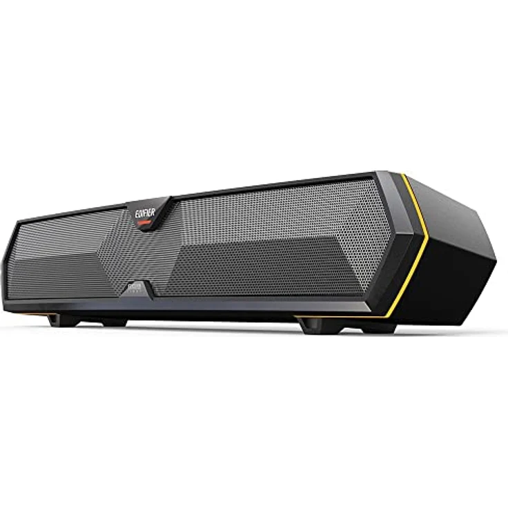 Edifier MG300 kompakte Gaming Soundbar mit RGB-Beleuchtung, integrierter Soundkarte und Mikrofon, Bluetooth 5.3, Schwarz – Bild 1