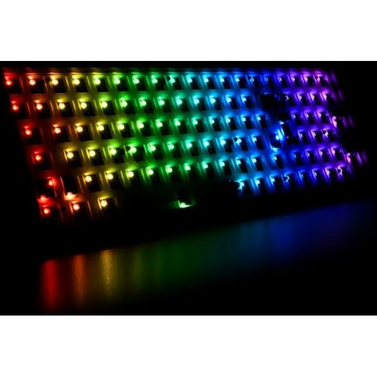 Sharkoon SKILLER SGK50 S2 Wood Barebone, RGB-Tastatur im Holzgehäuse ohne Schalter und Tastenkappen, volle Individualisierung – Bild 6