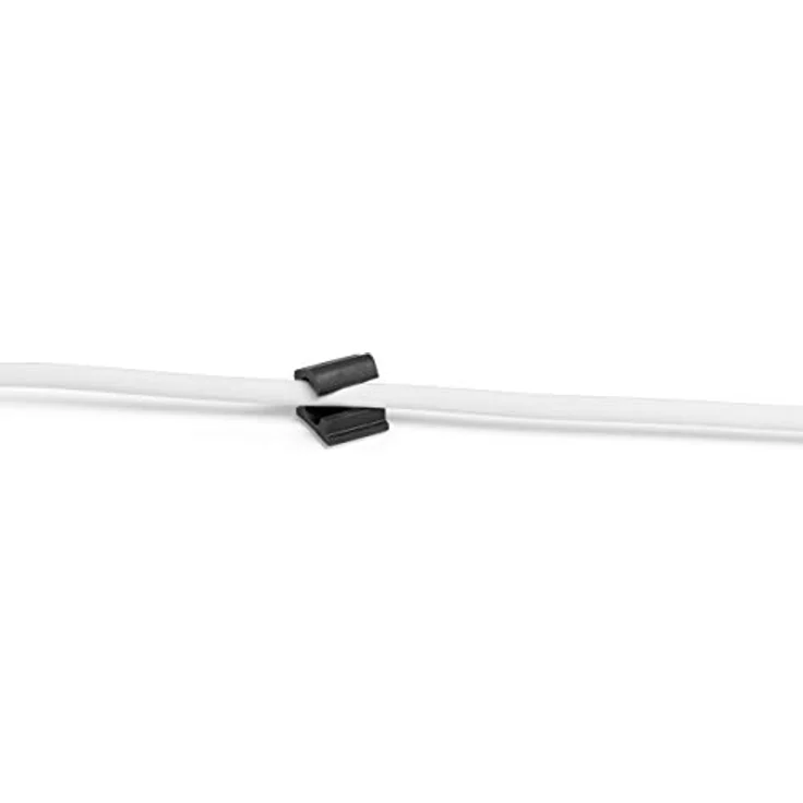Durable Kabel Klemmen Cavoline Clip Pro 1 (selbstklebend für 1 Netzkabel, Ø 10 mm) 6 Stück, graphit , 504237 – Bild 3