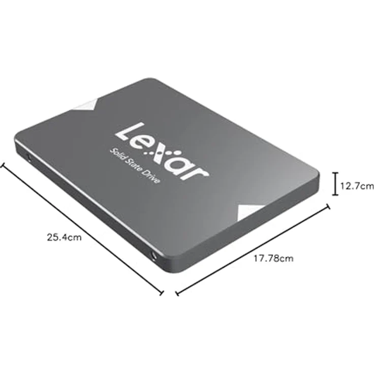 Lexar NS100 - Solid-State-Disk - 512 GB - intern - 2.5 Zoll (6.4 cm) - SATA 6Gb/s (LNS100-512RB) – Bild 12
