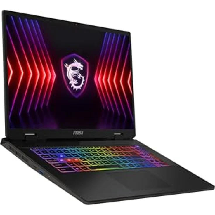 MSI Sword 17 HX B14VFKG - 17,3" QHD 240Hz Display, Intel Core i7-14700HX, 16GB DDR5 RAM, 1TB GB SSD, NVIDIA RTX™ - Gaming Laptop mit hochauflösendem Display, blau – Bild 2