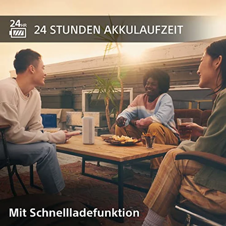 Sony SRS-XE300 hellgrau portabler Bluetooth Lautsprecher – Bild 3