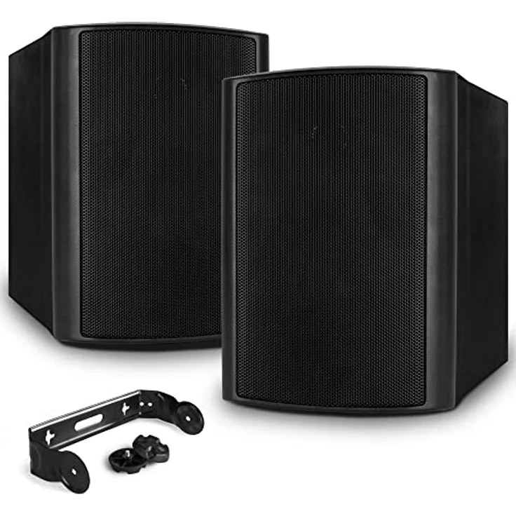 BGO50 Lautsprecher-Set 120W 5,25'' Woofer 3-4'' Tweeter weiß Schwarz, 100 W – Bild 2