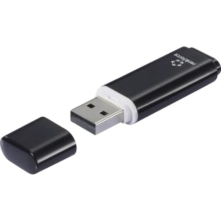 Renkforce RF-USBS-200 USB 2 Stick, 128GB USB-Stick, zuverlässiger Speicher für PC, Laptop und mehr