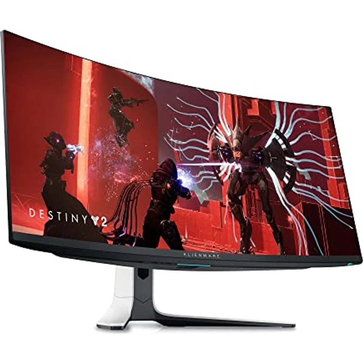 Alienware AW3423DW 34 Zoll WQHD (3440x1440) 21:9 1800R Curved Gaming Monitor, 175Hz, QD OLED, 0.1ms, NVIDIA G-SYNC Ultimate, 99.3% DCI-P3, HDR400, DP, 2x HDMI, 5x USB, 3 Jahre Garantie – Bild 3