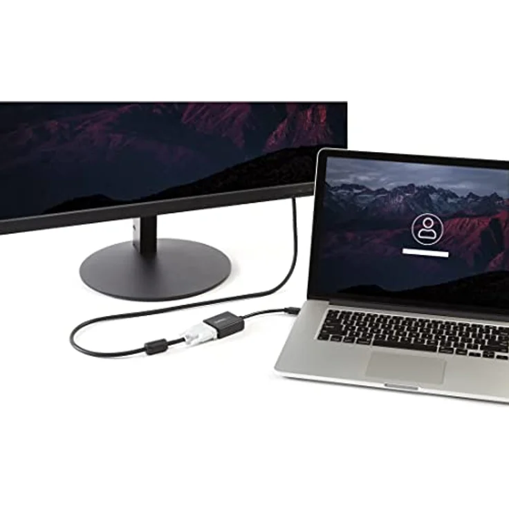 StarTech.com Mini DisplayPort auf DVI Adapter / Konverter (St/Bu) - DVI-Adapter - Mini DisplayPort (M) - DVI-I (W) - 10,2 cm - Schwarz (MDP2DVI) – Bild 8