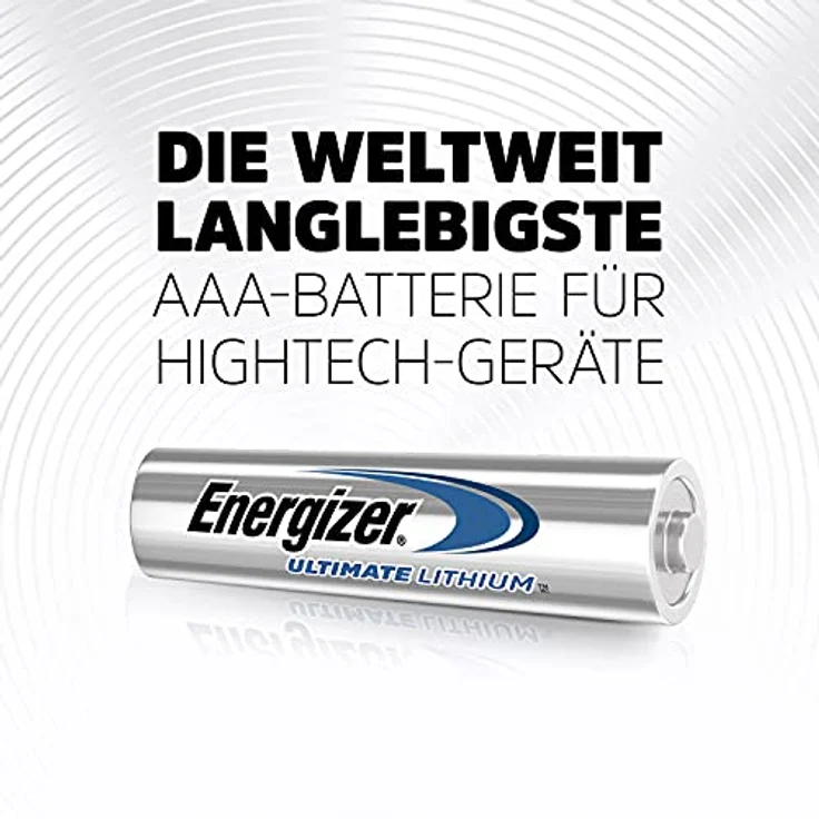 Energizer Batterien AAA, Ultimate Lithium, 4 Stück – Bild 3