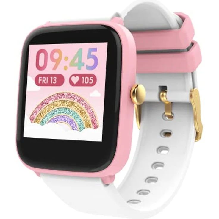 Ice-Watch - ICE smart Pink white - Rosa Smartwatch für Mädchen mit Silikonarmband - 021874 (1,40") – Bild 2