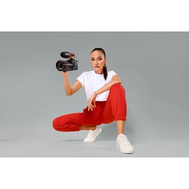 RØDE VideoMic GO II Ultra-kompaktes Richtrohrmikrofon, 3,5-mm- und USB-Ausgänge, Podcasting, Schwarz – Bild 2