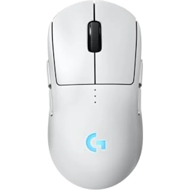 Logitech Pro 2 Lightspeed, Kabellose und Kabelgebundene Gaming-Maus mit HERO 2 Sensor, Weiss – Bild 1