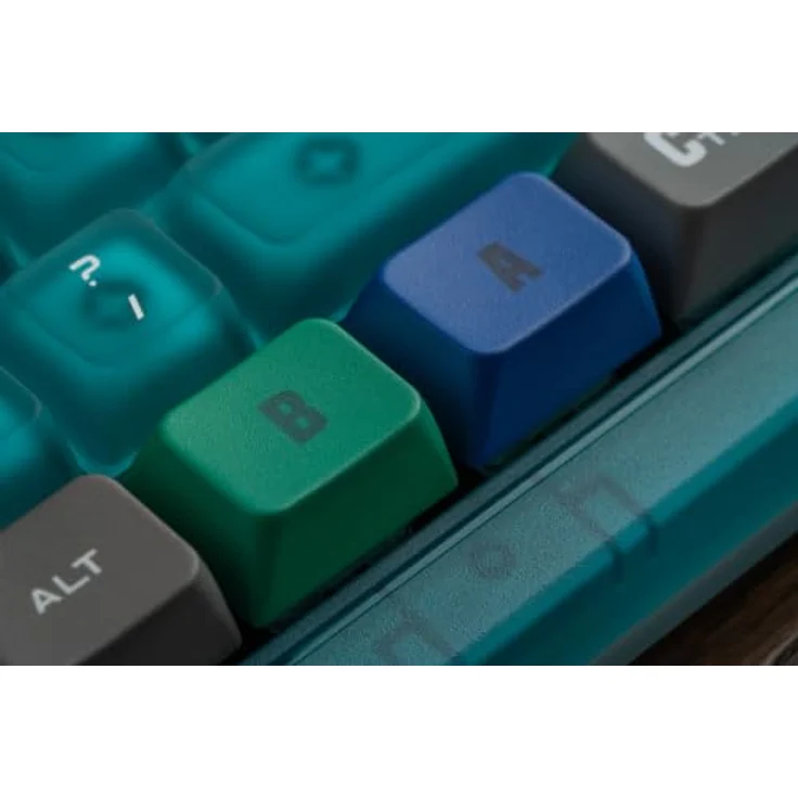 8BitDo Mechanical Keyboard - Clear Blue - Gaming Tastatur mit RGB-Hintergrundbeleuchtung, US International Layout und hot-swappable PCB – Bild 13