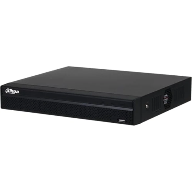 Dahua DHI-NVR4104HS-P-4KS3, 4-Kanal 4K Netzwerk-Videorekorder mit PoE, schwarz, bis zu 20 TB Speicher – Bild 2