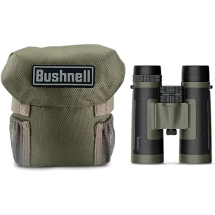 Bushnell R5 Fernglas, 10x42mm, HD-Optik, wasserdicht mit EXO Barrier-Beschichtung, Ranger Green – Bild 5