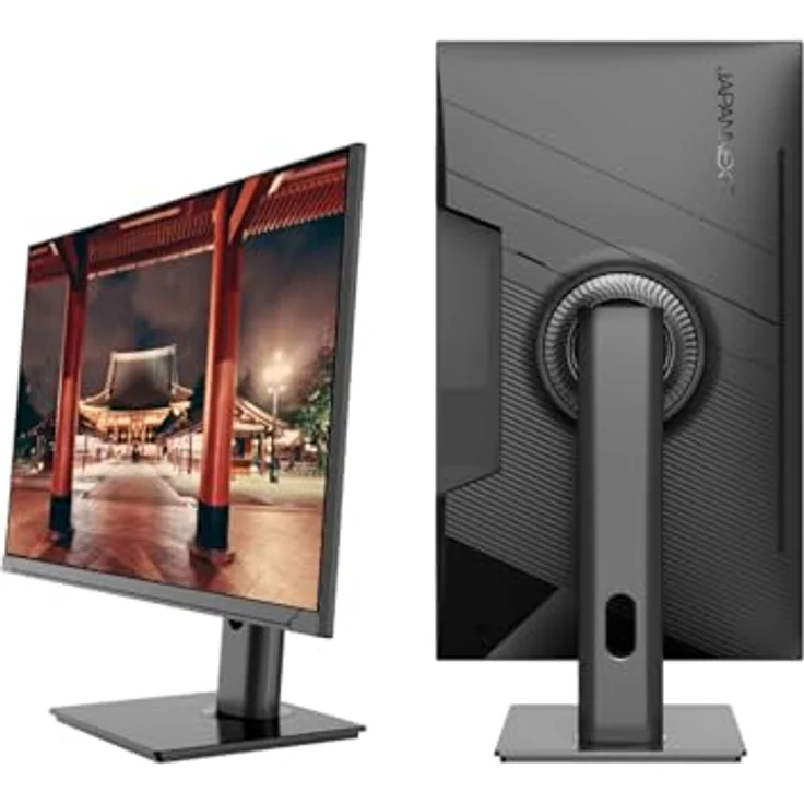 JapanNext JN-IPS238FHDR-C65W-HSP, 23.8" IPS Full HD Monitor mit HDR, USB-C-Aufladung (65W), Höhen- & Neigungsverstellung, integrierten Lautsprechern, G-Sync/FreeSync, 2 Jahre Garantie – Bild 3
