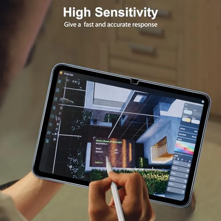 SPARIN Schutzfolie 2 Stück für iPad 11/10. Generation, 11 Zoll (A16) 2025 / 10,9 Zoll 2022, 9H Härte, kratzfestes, gehärtetes Glas, HD-Klarheit – Bild 5