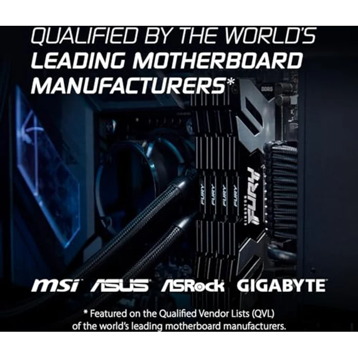 Kingston FURY Renegade Silver - DDR5 - Kit - 32 GB + 2 x 16 GB - DIMM 288-PIN - 6000 MHz - PC5-48000 - ungepuffert - Preisvergleich – Bild 5