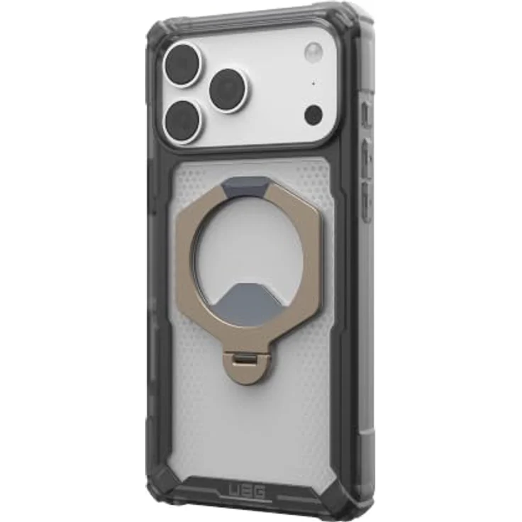 UAG Plasma XTE 360 MagSafe, Handyhülle für iPhone 18 Pro Max/17 Pro Max, ash/titanium, mit drehbarem Kickstand und verstärkten TPU-Stoßfängern – Bild 5