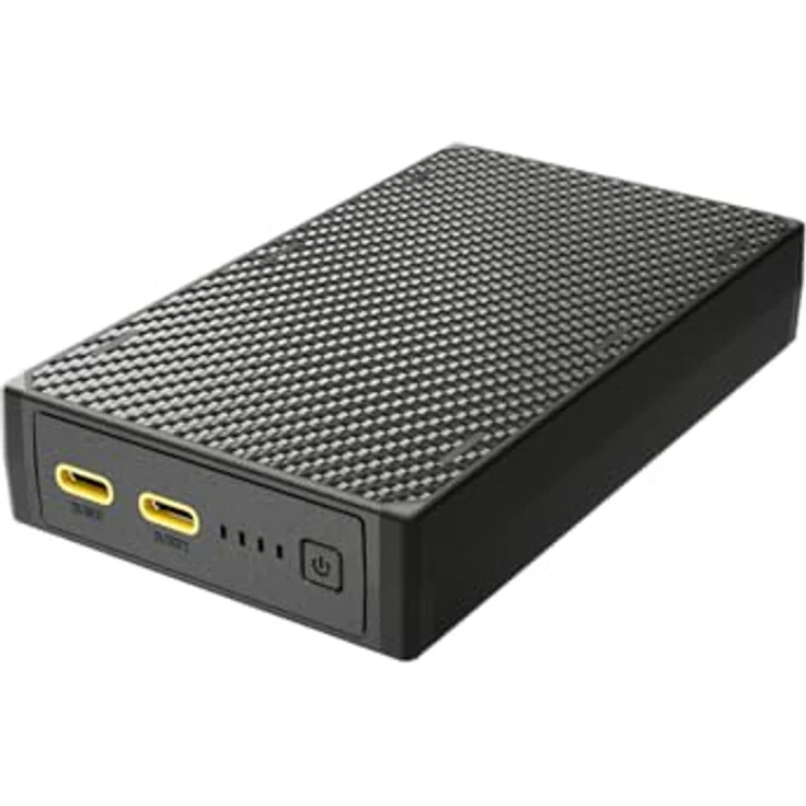 Nitecore Powerbank NB20000 Gen3 - Tragbare Power Bank mit 20000mAh und Kohlefaser, USB-C Ladegerät, Power Delivery - Ultraleicht & Flugtauglich – Bild 1