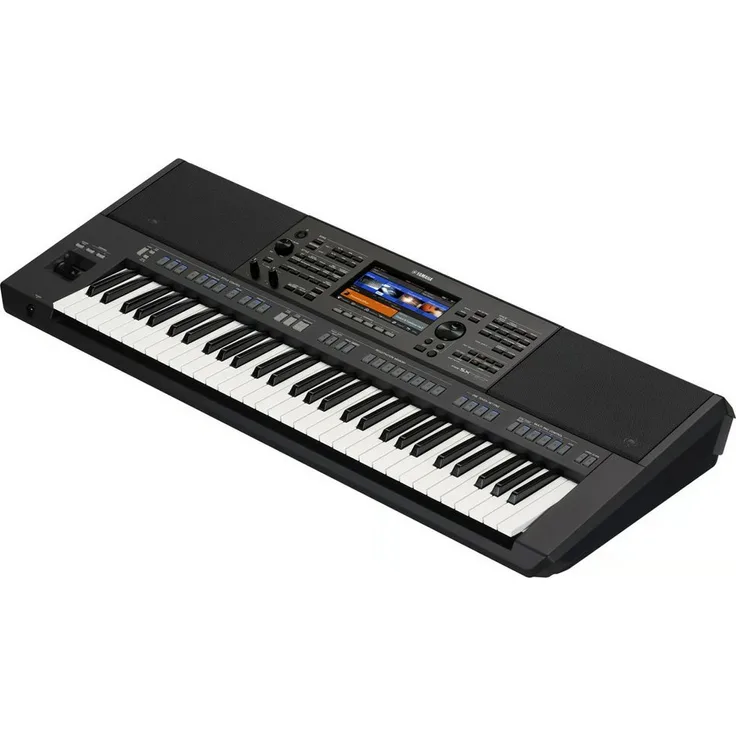 Yamaha PSR-SX720+, Professionelles Arranger-Workstation-Keyboard mit hochwertiger Tastatur, großem Farb-Touchscreen und umfangreicher Voice-Bibliothek