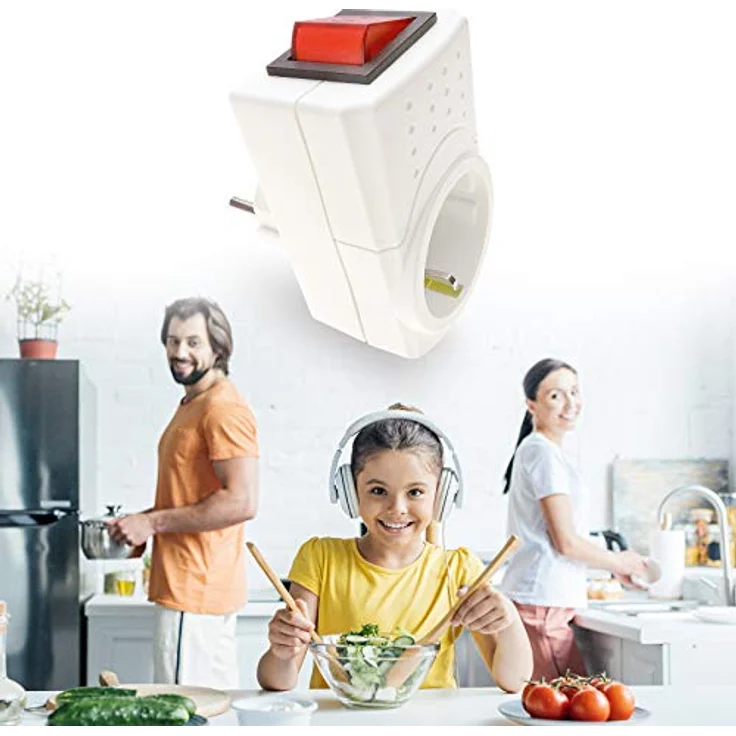 Zwischenstecker mit Schalter von 4smile.shop | beleuchtet – Bild 6