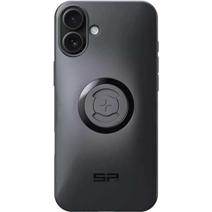 SP CONNECT Phone Case | SPC+ | kompatibel mit iPhone 16 Plus, MagSafe kompatibel, stoßfest, schwarz