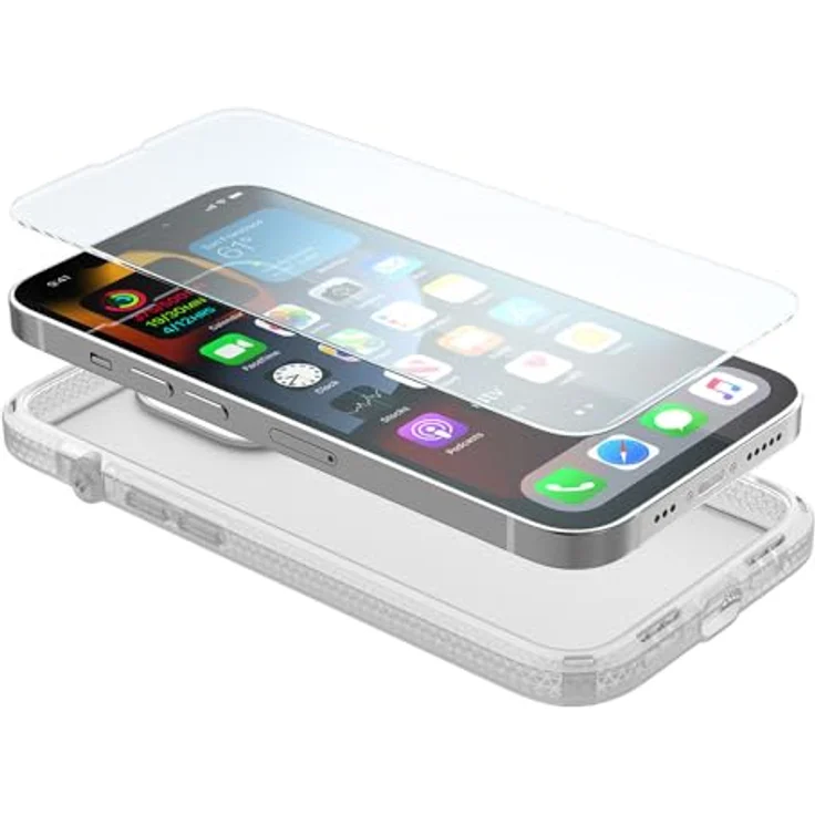Catalyst Influence Case für Apple iPhone 13 Pro Max, transparente Smartphone Hülle mit Fallschutz und Drehknopf-Schaltung – Bild 4