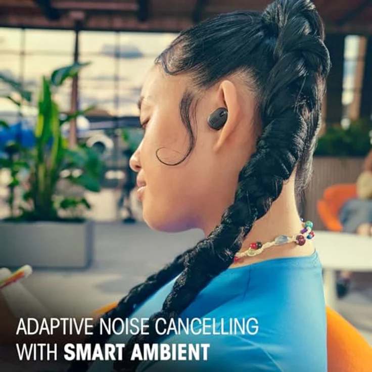 JBL TUNE BUDS 2 wireless In-Ear-Kopfhörer (Adaptive Noise-Cancelling, A2DP Bluetooth) in Schwarz – Bild 3