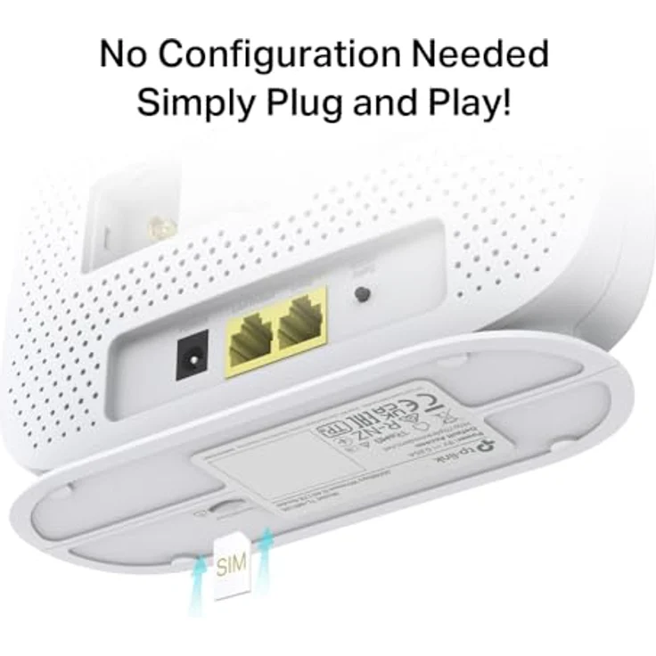 TP-Link 300 Mbps Wireless N 4G LTE Router TL-MR105, schnelle Datenübertragung mit LTE-Unterstützung – Bild 4
