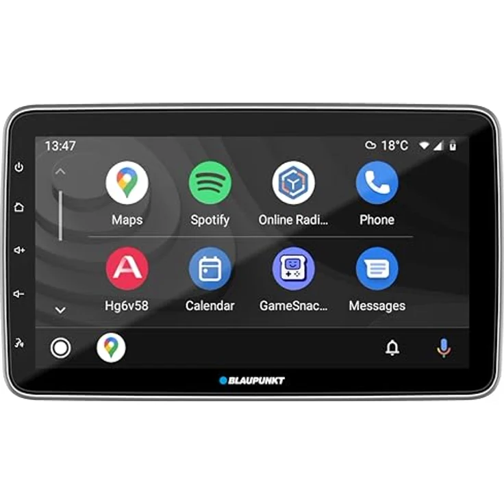 Blaupunkt Cape Town 948 DAB, 1-DIN Car-Multimedia Autoradio mit 10,1 Zoll HD Touchscreen, Bluetooth, DAB+, Apple CarPlay, Android Auto, Schwarz/Silber – Bild 2