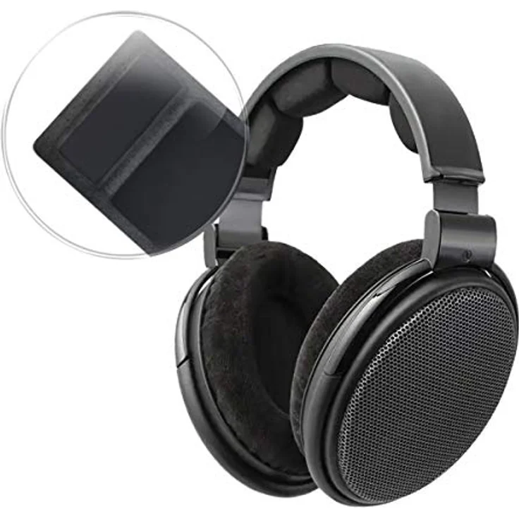 kwmobile Kopfhörer (Bügelpolster für Sennheiser HD545 - HD565 - HD580 - HD600 - HD650 - Kunstleder Kopfbügel Polster für Overear Headphones) – Bild 3