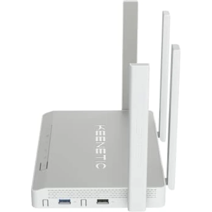 Keenetic Hero AX1800 Mesh-Wi-Fi-6-Router mit einem 5-Port-Gigabit-Smart-Switch, SFP-Combo-Port, USB-2.0- und USB-3.0-Ports – Bild 3