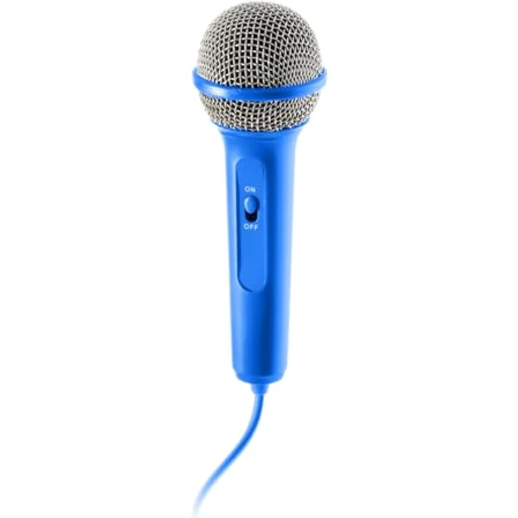 GoGen Bob und Bobek CD KARAOKE, Kompaktanlage mit Bluetooth, USB-Eingang, Mikrofon, blau – Bild 6