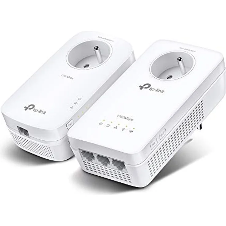 TP-Link Powerline AV1300 Wi-Fi Kit V4, PowerLAN-Adapter mit bis zu 1200 Mbit/s