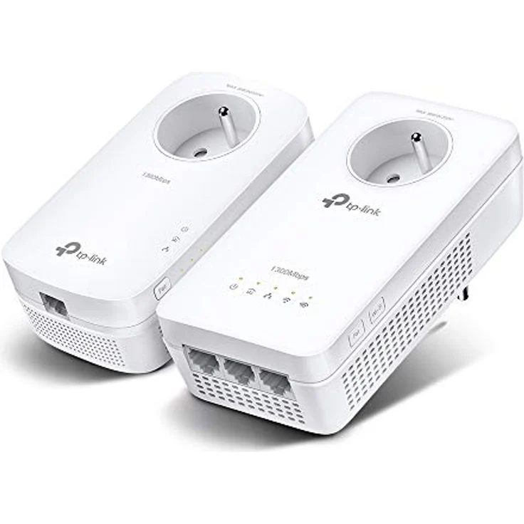 TP-Link Powerline AV1300 Wi-Fi Kit V4, PowerLAN-Adapter mit bis zu 1200 Mbit/s – Bild 1