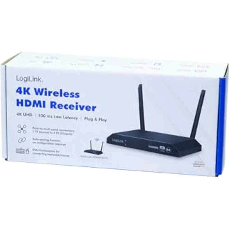LogiLink HDW0103AR, KVM Switch, HDMI Ultra HD (4K) mit Plug & Play, Schwarz – Bild 3