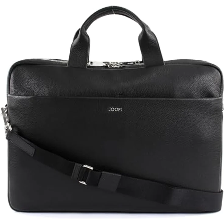 JOOP! Cardona Pandion Aktentasche aus Leder, 47 cm mit Laptopfach, schwarz, für Herren – Bild 2